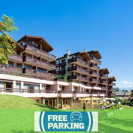 Aparthotel Helvetia Crans-Montana Exterior foto
